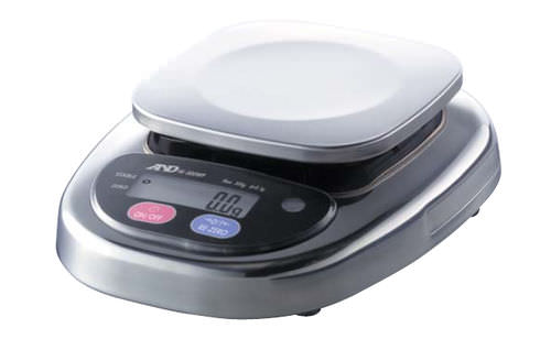 Waage mit LCD-Display - HL-WP series - A&D COMPANY, LIMITED - Edelstahl / IP65 / wasserdicht