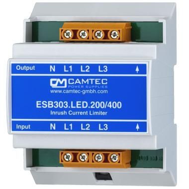 Hutschienenmontage-Stromprüfgerät - ESB303.LED.200 - Camtec Power Supplies GmbH - dreiphasig