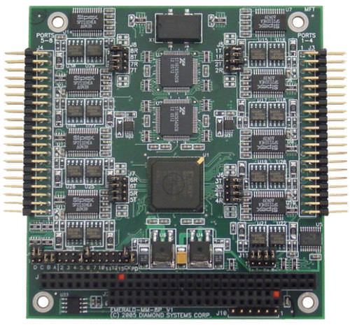 Kommunikationskarte / PC 104 - 8 Port | Emerald-MM-8P - Diamond Systems