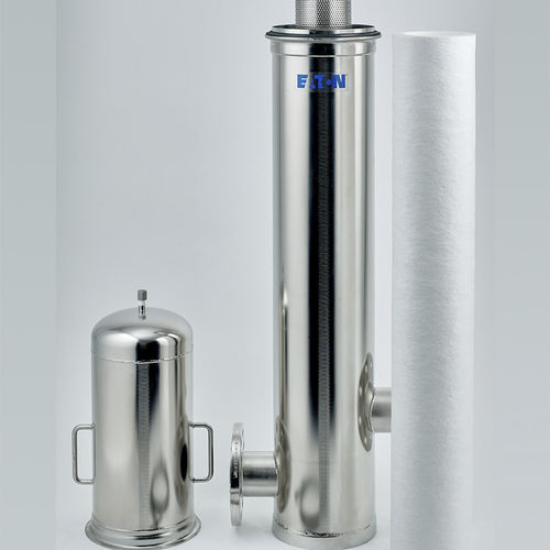 Patronen-Filtergehäuse - BECO INTEGRA CART KCL - Eaton Filtration Solutions - für Flüssigkeiten / Edelstahl / sanitär