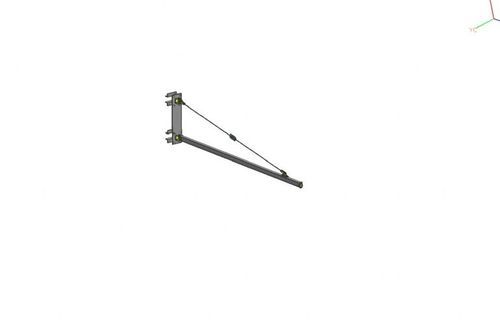 Wandschwenkkran - ZRA2 - INGERSOLL RAND - Aluminium / rotierend / für schwere Lasten