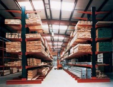 Kragarmregal - Cantilever Storage - Ridg-U-Rak - Langgut