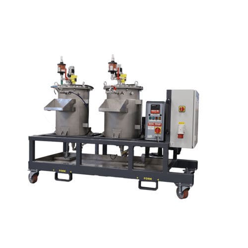 Behälter für Entgasung - XE-1800 - Composite Integration Ltd - beheizt / Überwachung / für Türen