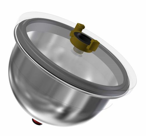 Vakuumbecken - XE-0211 - Composite Integration Ltd - für Töpfe / EPDM / Edelstahl