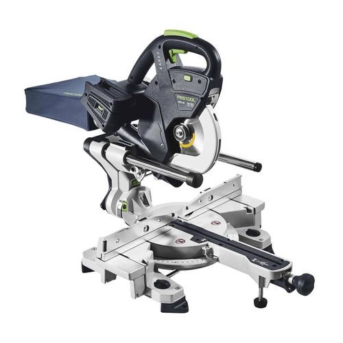 Gehrungssäge - KSC 60 EB-Basic - Festool - Holz / Zugeinheit / drahtlos