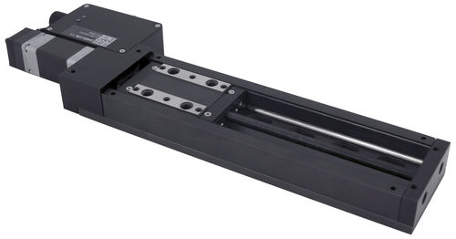 Linearer Tisch - X-LRM-E series - Zaber Technologies - Vancouver, BC - Mehrachsen / mit integrierter Kugelumlaufführung / Stahlstruktur