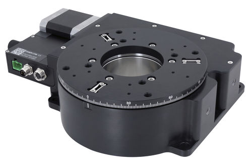 Motordrehtisch - X-RST-DE series - Zaber Technologies - Vancouver, BC - elektrisch / horizontal / Labor