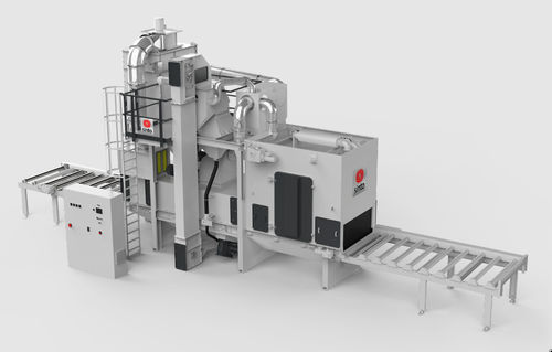 Rollbahn-Strahlanlage - RT series - Sinto AGTOS GmbH - Turbinen / für Metall / Blech