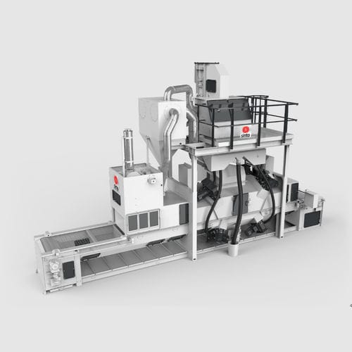 Drahtgurt-Strahlanlage - BS series - Sinto AGTOS GmbH - für Metall