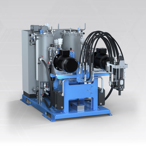 Dosiersystem für PU-Schaum - ECOPLUS MK2 - Hennecke GROUP - mit Kolbenpumpe / Hochdruck / Zweikomponenten