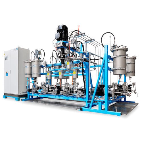 PUR-Weichschaumstoffblock-Produktionsanlage - LABFOAM - Hennecke GROUP - kontinuierlich