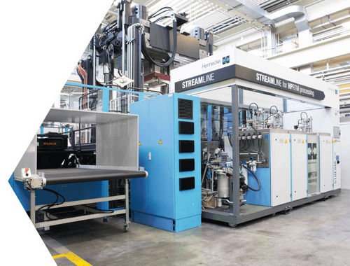 Automatische Produktionsanlage - HP-RTM - Hennecke GROUP - für Baustellen
