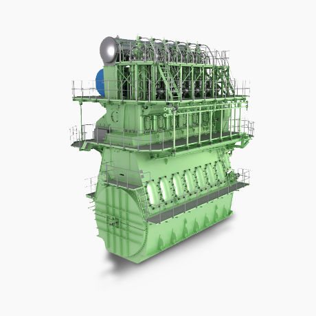 LPG-Motor - ME-C - Hyundai Heavy Industries-Marine Engine - für Seewasseranwendungen / kompakt / 2-Takt