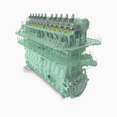 LPG-Motor - ME-GI - Hyundai Heavy Industries-Marine Engine - für Seewasseranwendungen / hohe Effizienz / 2-Takt