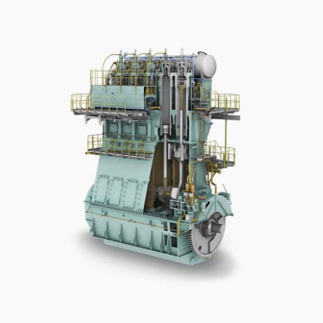 Dieselmotor - RT-flex50DF - Hyundai Heavy Industries-Marine Engine - 6-Zylinder / 8-Zylinder / 5-Zylinder