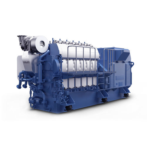 Dieselmotor - 6H21M - Hyundai Heavy Industries-Marine Engine - 6-Zylinder / für Stromaggregate / für Seewasseranwendungen