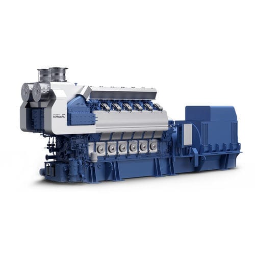 Dieselmotor - H32CV series - Hyundai Heavy Industries-Marine Engine - Benzin / Mehrzylinder / für Stromaggregate