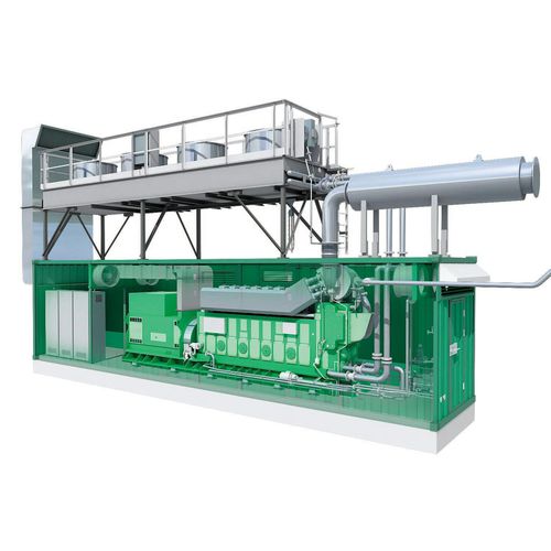 Diesel-Stromaggregat - 20 MW - Hyundai Heavy Industries-Diesel Power Plant - dreiphasig / Container / Kammereinspritzung