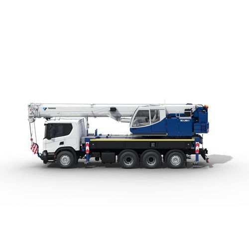 LKW-montierter Kran - HK 4.050-1 - TADANO FAUN - Ausleger / Teleskop / für Baustelle