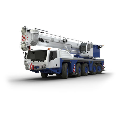 LKW-montierter Kran - AC 5.160-1 - TADANO FAUN - Ausleger / Offroader / für Wartungszwecke