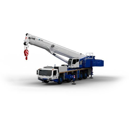 LKW-montierter Kran - AC 5.250-2 - TADANO FAUN - Ausleger / für Baustelle / für Hubanwendungen