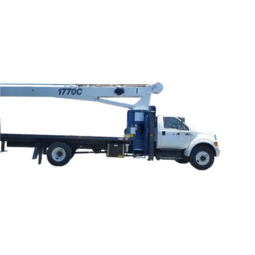 LKW-montierte Teleskoparbeitsbühne - 1770C - TADANO FAUN - hydraulisch / für Baustelle / kompakt