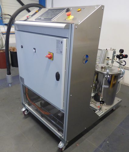 Mischer-Dispenser für Epoxidharz - DPE INDUS - Isojet Equipments - 2-Komponenten Harz / für Silikon / mit Zahnradpumpe