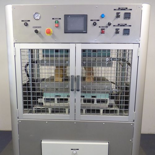 Pneumatische Presse - Presse pneumatique 30T  - Isojet Equipments - RTM-Form / Labor / heiß