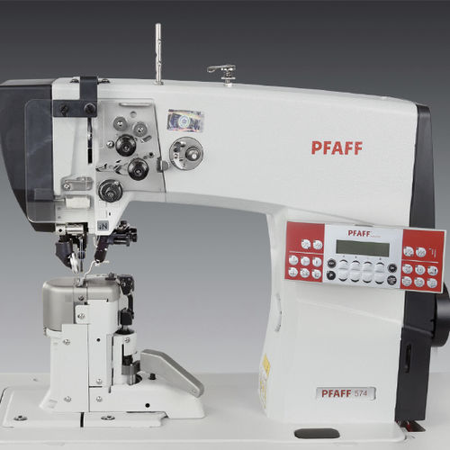 Steppstich-Nähmaschine - PFAFF 574 - PFAFF INDUSTRIESYSTEME UND MASCHINEN GMBH - Zweinadel / für Sack / für Schuhe