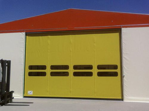 Selbstreparierendes Tor - DYNAMICROLL® - B.M.P. srl - Roll / PVC / Industrie