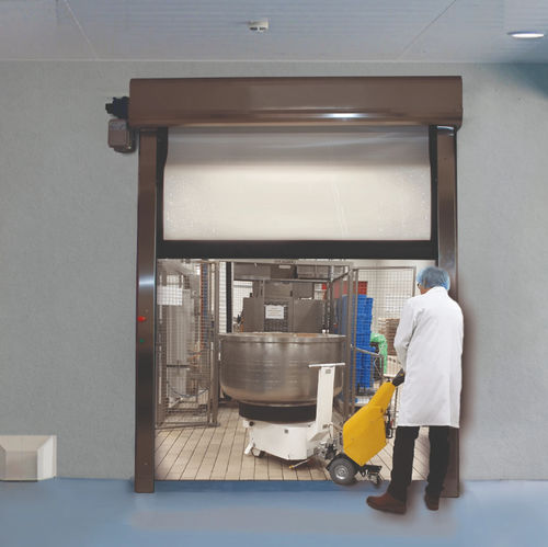 Edelstahltor - DYNAMICROLL® DYNADRY - B.M.P. srl - PVC / für den Innenbereich / Industrie