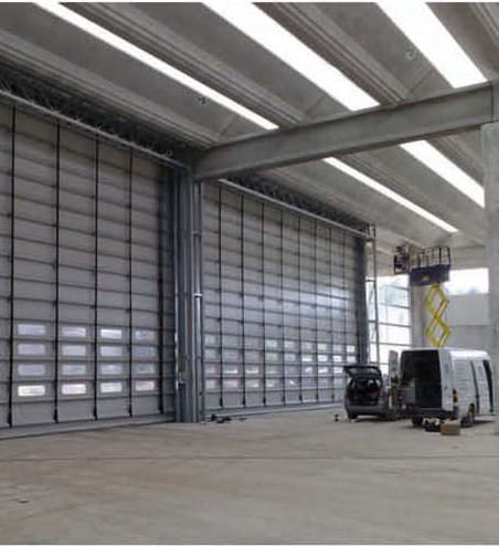 Falthebetor - Pack® - B.M.P. srl - galvanisiertem Stahl / Hangar / Industrie