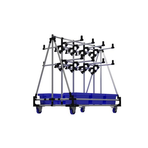 Warenlager-Regal - Scaglia Indeva - modular / mobil / für Schachteln