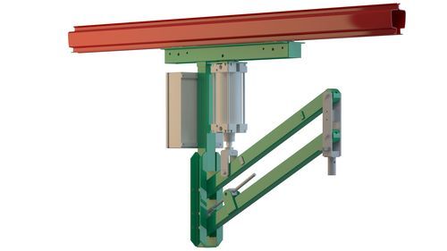 Pneumatischer Manipulator - PN ZIP - Scaglia Indeva - mit Greifsystem / für Fahrzeuge / Positionierung