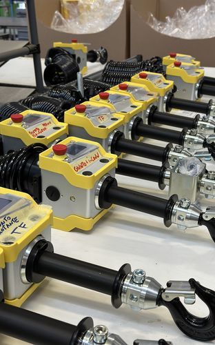 Manipulator mit elektronischer Bedienung - Liftronic&reg; Easy - Gancio - Scaglia Indeva - elektrisch / mit Haken / Positionierung
