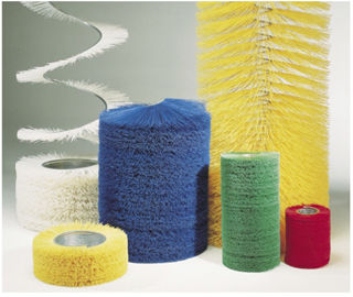 Spiral-Zylinder-Bürste - TRIBOLLET - zum Abstreifen / Kunststoff