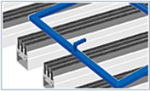 Leistenbürste - Stribo Work - TRIBOLLET - Dichtung / Reinigung / Aluminium