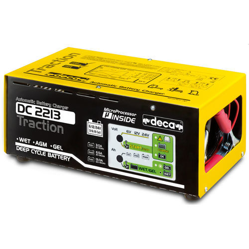 Batterieladegerät für die Fahrzeugindustrie - DC series - Deca - mobil / Gel / automatisch