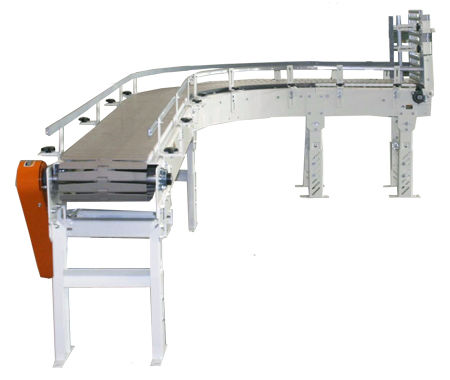 Kettenförderer - roach conveyor - Plattenketten / horizontal / Transport
