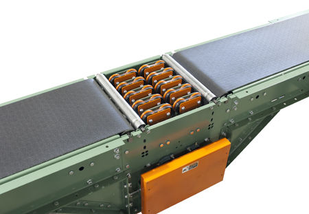 Hochgeschwindigkeits-Sortierer - roach conveyor - pop-up mit Laufrollen