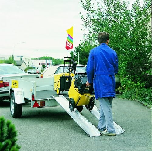 Schienenmontierte Laderampe - ABS series - ALTEC - Aluminium