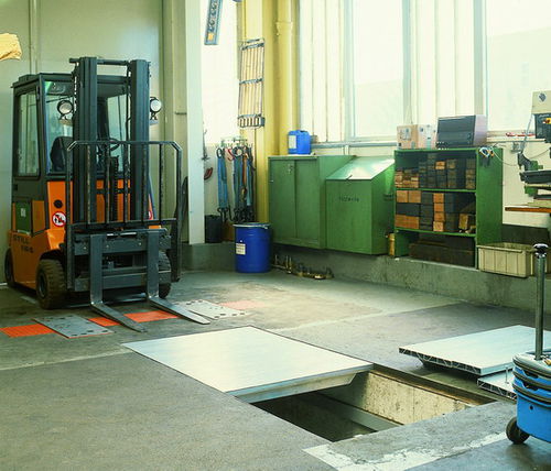 Aluminium-Laderampe - ALTEC - modular