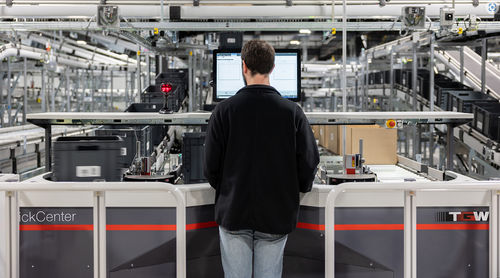 Kommissionierarbeitsplatz - PickCenter One - TGW-Mechanics - ergonomisch / manuell