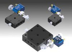 Linearer Positioniertisch - TSD-X-PDM - Optosigma Corporation - piezoelektrisch / 1-Achs / Stahlstruktur