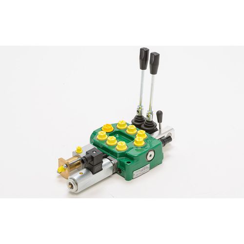 Hydraulik-Wegeventil / Schieber - VDM6 - SALAMI - mit Hebel / mit elektrischer Bedienung / einteilig