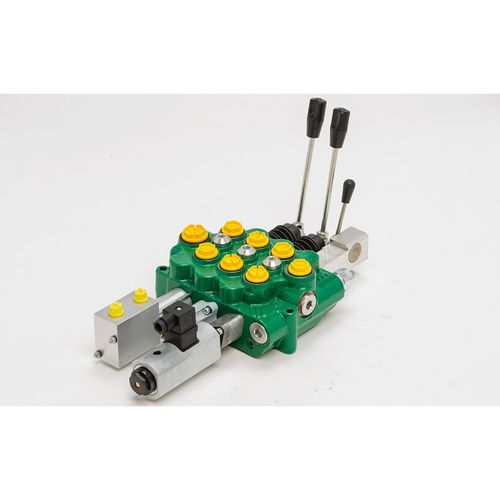 Hydraulik-Wegeventil / Schieber - VDM8 - SALAMI - mit Hebel / mit elektrischer Bedienung / einteilig