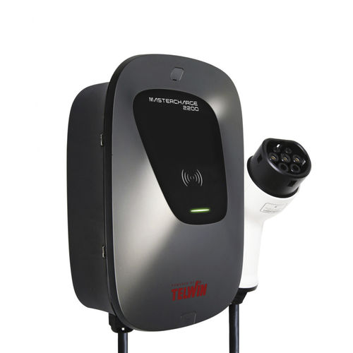 Ladestation für Elektrofahrzeug - MASTERCHARGE 2200 CONNECT - TELWIN - AC / für Außenbereich / 1 Ladekabel