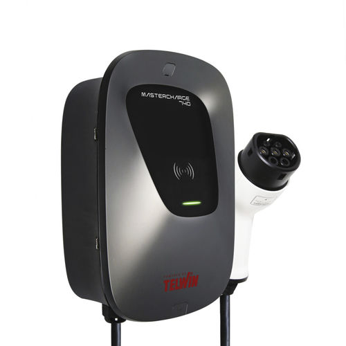 Ladestation für Elektrofahrzeug - MASTERCHARGE 740 CONNECT - TELWIN - AC / für Außenbereich / 1 Ladekabel