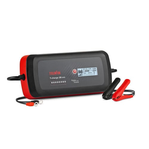 Batterieladegerät für die Fahrzeugindustrie - T-CHARGE 26 EVO - TELWIN - Desktop / tragbar / AGM