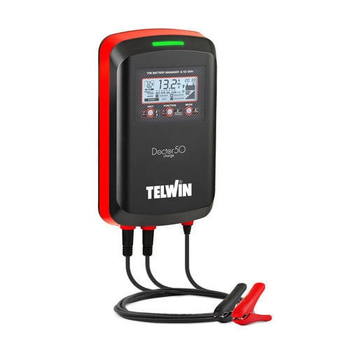 Batterieladegerät für die Fahrzeugindustrie - DOCTOR CHARGE 50 - TELWIN - für Wandmontage / tragbar / Einbau